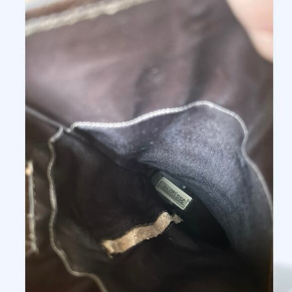 Matisse Brown Leather Mid-Calf Riding Boots Embroidered Western Boho Womens 8.5 - Picture 13 of 14